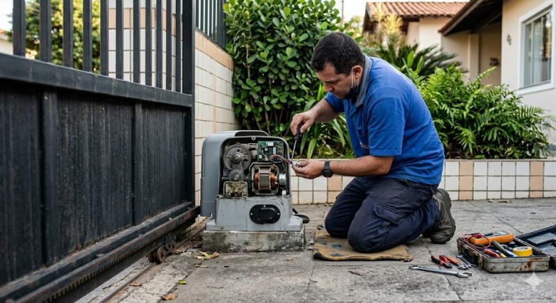Conserto de Motores de Portão: Guia Prático para Solucionar Problemas